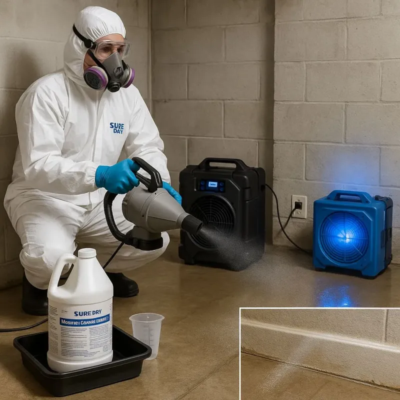 Sanitization and Odor Removal process in West Liberty, OH